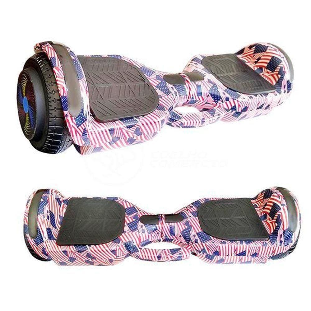 Hoverboard Esporte Skate Elétrico Adesivo America - Usa Nº15