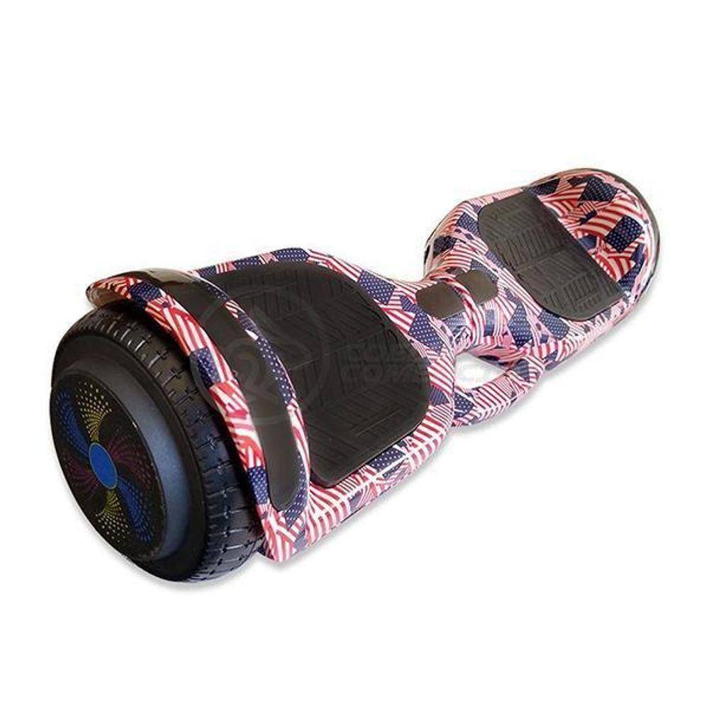 Hoverboard Esporte Skate Elétrico Adesivo America - Usa Nº11