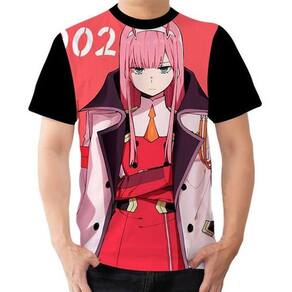 Camisa Anime Darling in the Franxx Zero Two