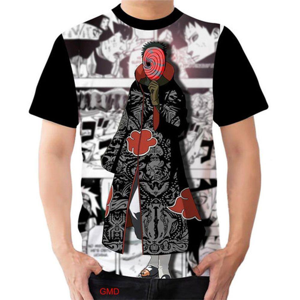 Camisa Do Tobi Naruto