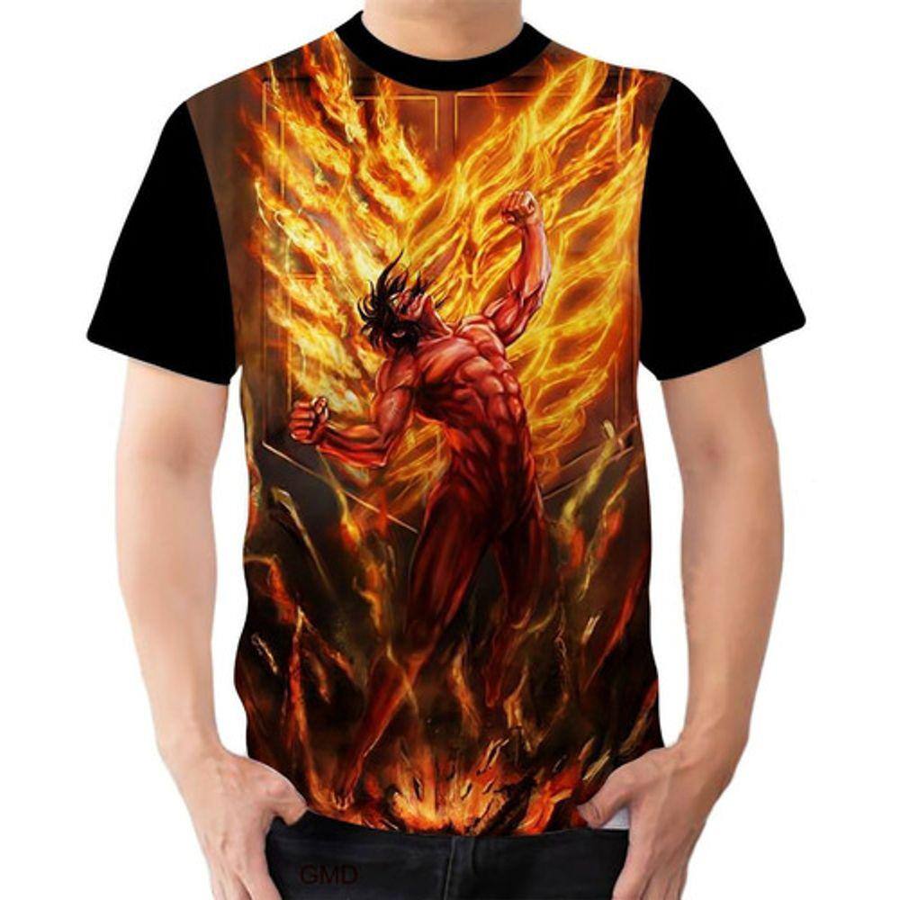 Camiseta Eren Shingeki no Kyojin