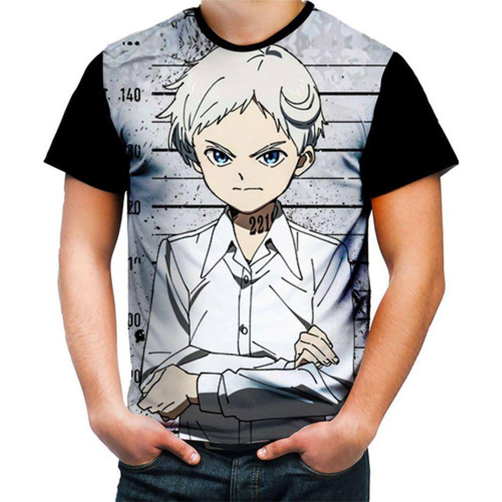 Camiseta Infantil T - Anime The Promised Neverland - Ray