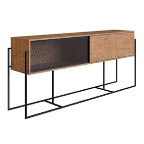 Balcão Buffet New Vermont E Preto 188 Cm - D`rossi