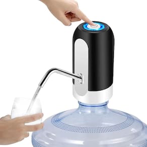 Bomba Elétrica Filtro Galão Até 20L Água Recarregável Usb