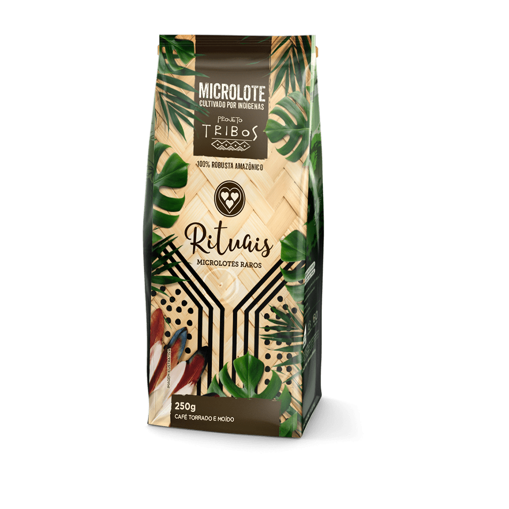 Café Torrado e Moído Rituais Tribos Microlote Especial 3 Corações 250g
