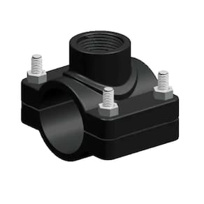 Colar De Tomada 75 X1.1/2" Para Tubo Polietileno ( 2 Pçs) -