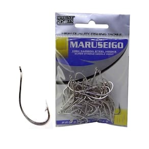 Anzol Maruseigo Nickel Prateado Marine Sports N010 C/50