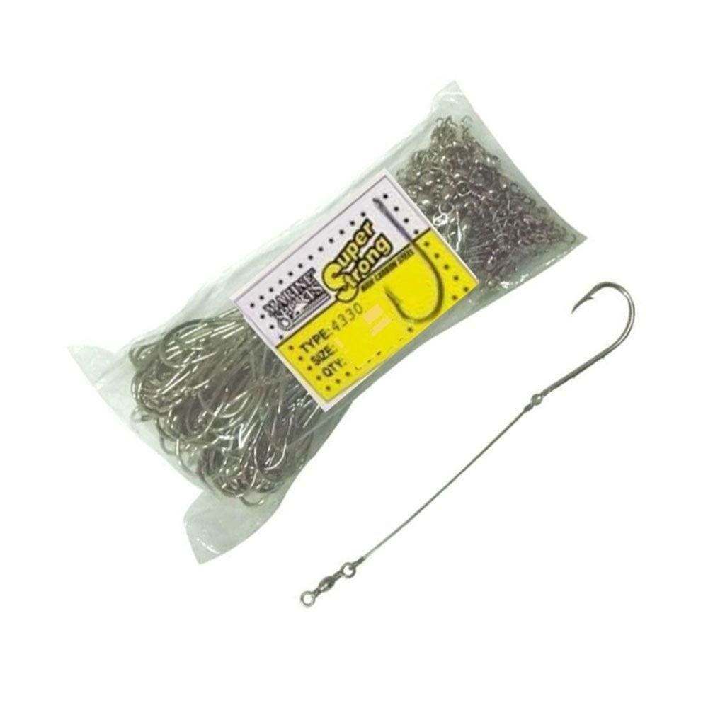 Anzol Encastoado Pesca 2/0 Marine Sports 4330 - 10un