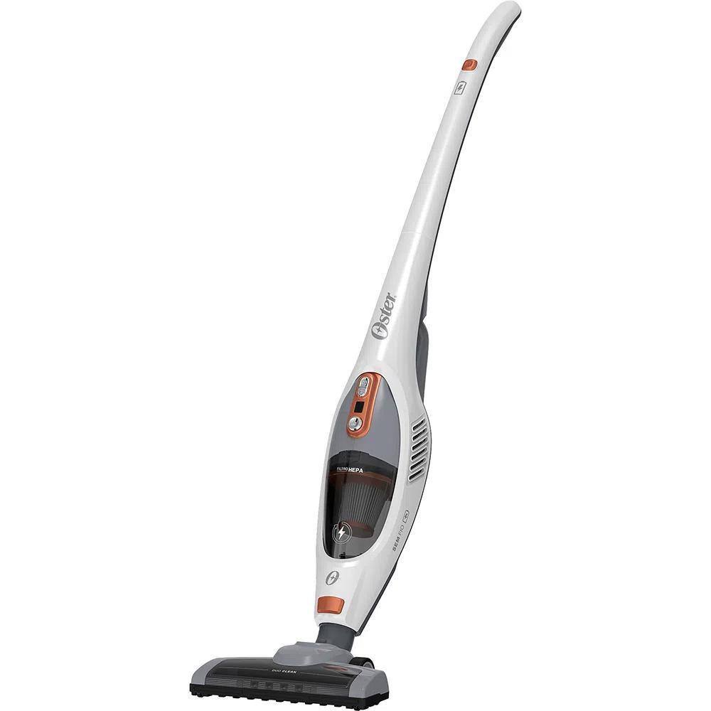 Aspirador Pó Oster SemFio Duo Clean Bateria OASP645 White