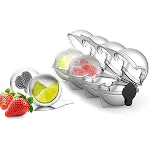 Forma De Gelo Esférica Para Whisky Drinks Bebidas Chás 22CM