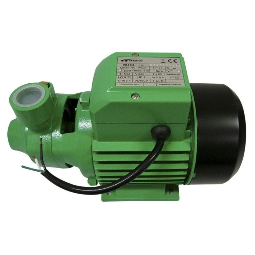 Bomba D`água Periférica XKM80 1HP 60L/MIN 220v Amanco