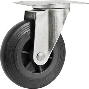 Rodizio Giratório 5" Para Carrinho Plataforma 300Kg Nove54