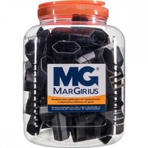 Adaptador 2P + T 10A Adp2-34 Preto Margirius - Pct / 20