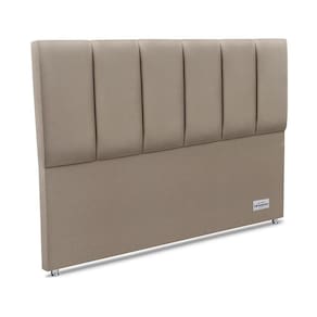 Cabeceira South Linho Bege Queen 11x160x125 Linho