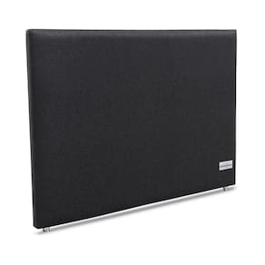 Cabeceira Sena Linho Cinza Queen 12x160x125 Linho