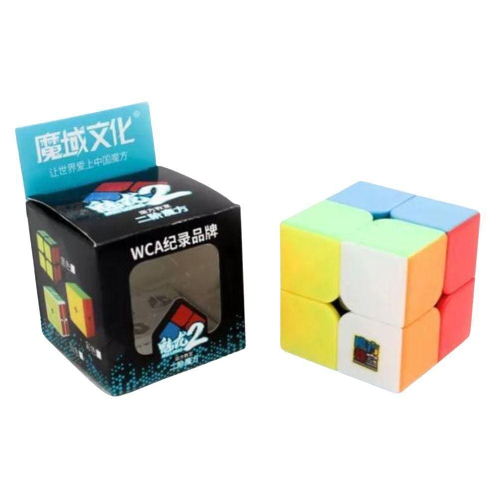 Antistress Bambini Cubo Di Rubik 2x2 - Gioco Rompicapo Senza Adesivi, Ruote Fluide Per Velocisti E Principianti Puzzle Bobble SNES - Foto 4