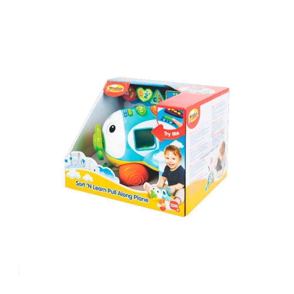 Avião De Atividades Com Som E Luz Winfun