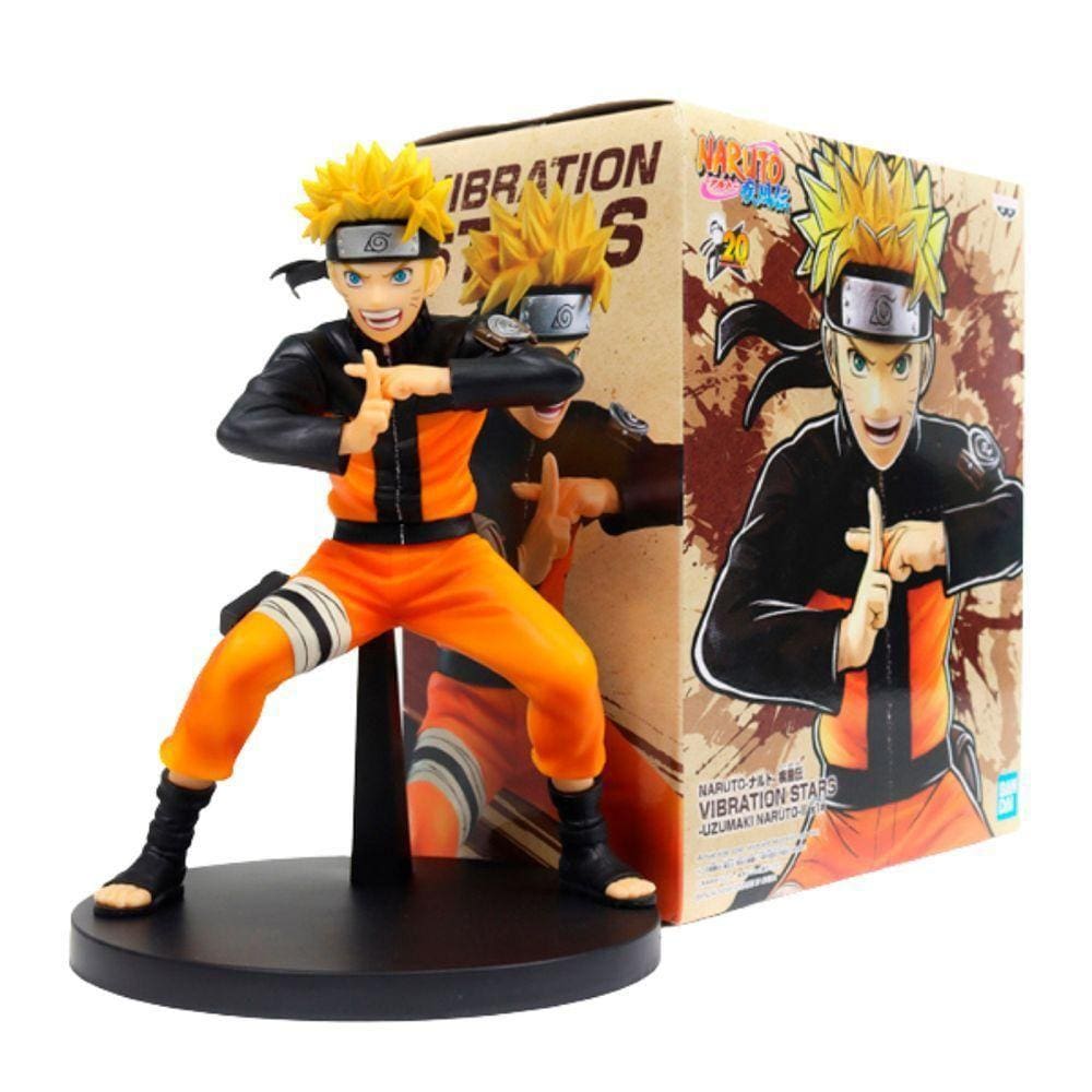 Boneco Naruto Shippuden Naruto Uzumaki Vibration Stars Bandai