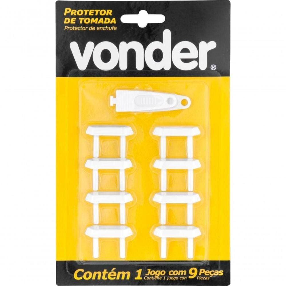 Protetor De Tomada Conjunto 9pçs