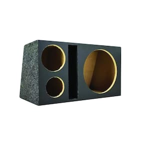 Caixa Rlp 1 Alto Falante 12"+1 Driver + 1 Tweeter Acarpetada