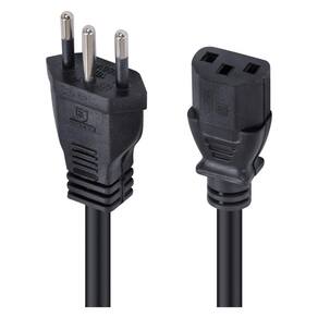 Cabo De Forca Tripolar Para Fonte 3X0,75 Mm 250V - 2M