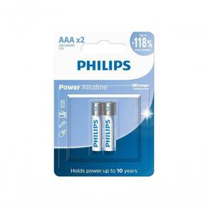 Pilhas Alcalinas Aaa Blister Com 2 Unidades Lr03P2B/59