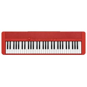 Teclado Casio Digital Casiotone CT-S1 Arranjador Vermelho 61 Teclas