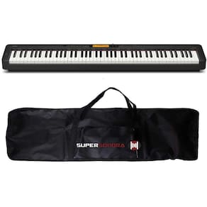 Piano Digital Casio CDP-S360 Preto - 88 Teclas + Capa
