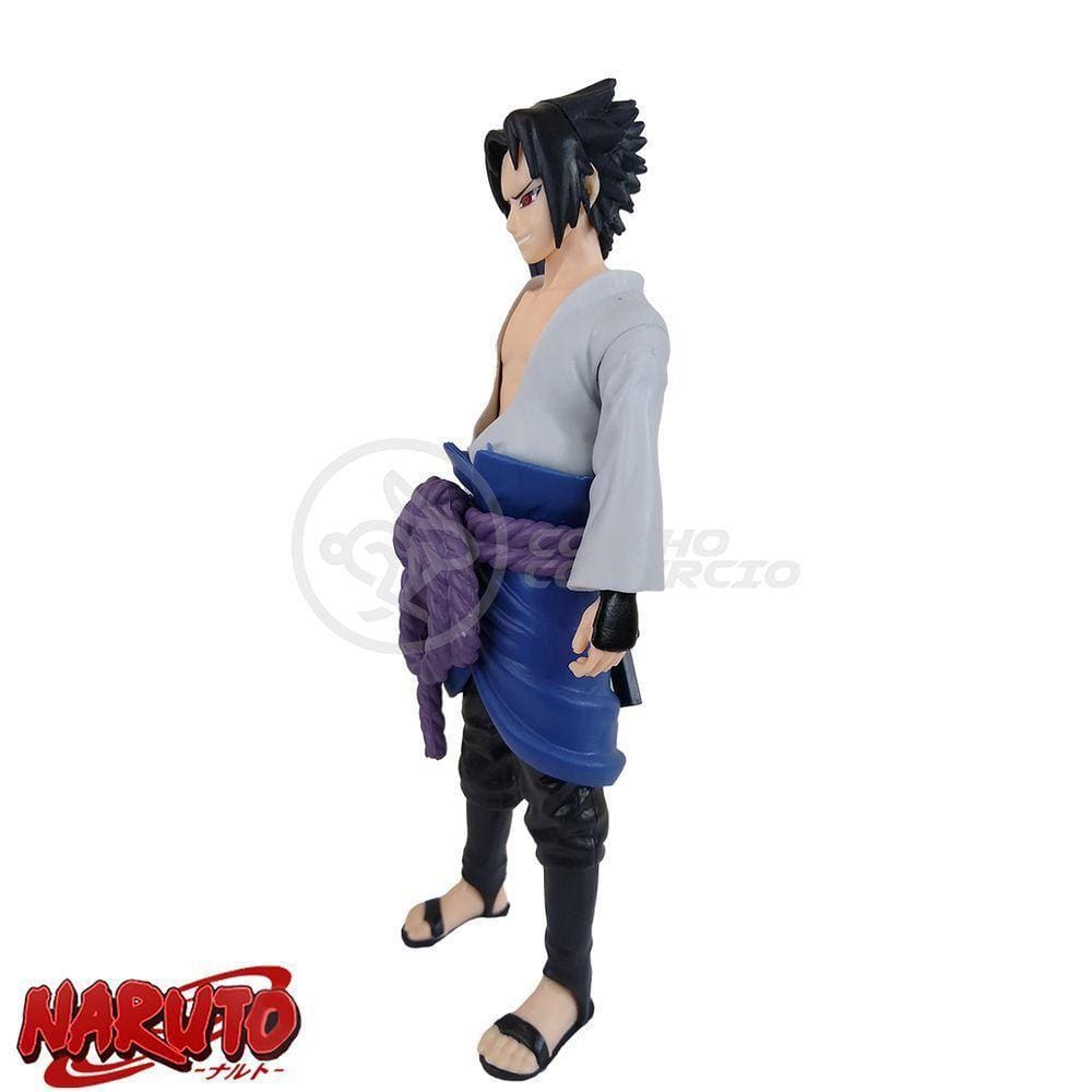 Brinquedo Action Figure Sasuke Uchiha Shippuden 18Cm