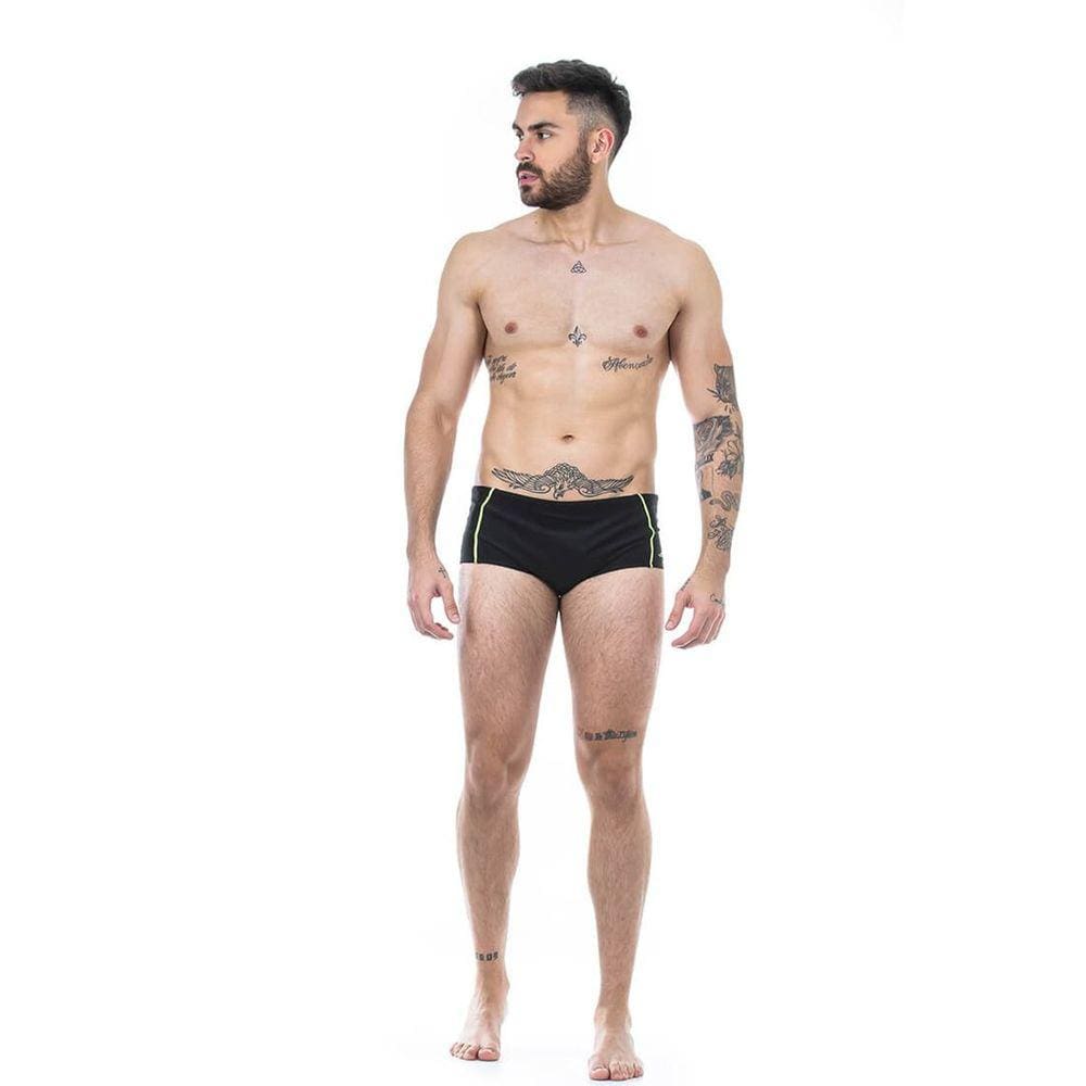 Sunga Hidro Performance Listra Lateral - Preto - P