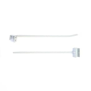 Gancheira Simples Amapa Lx 30 cm Branco Kit 50
