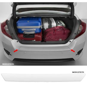 Protetor de Porta Malas Incolor Honda Civic G10 2017 2018 2019 Adesivo