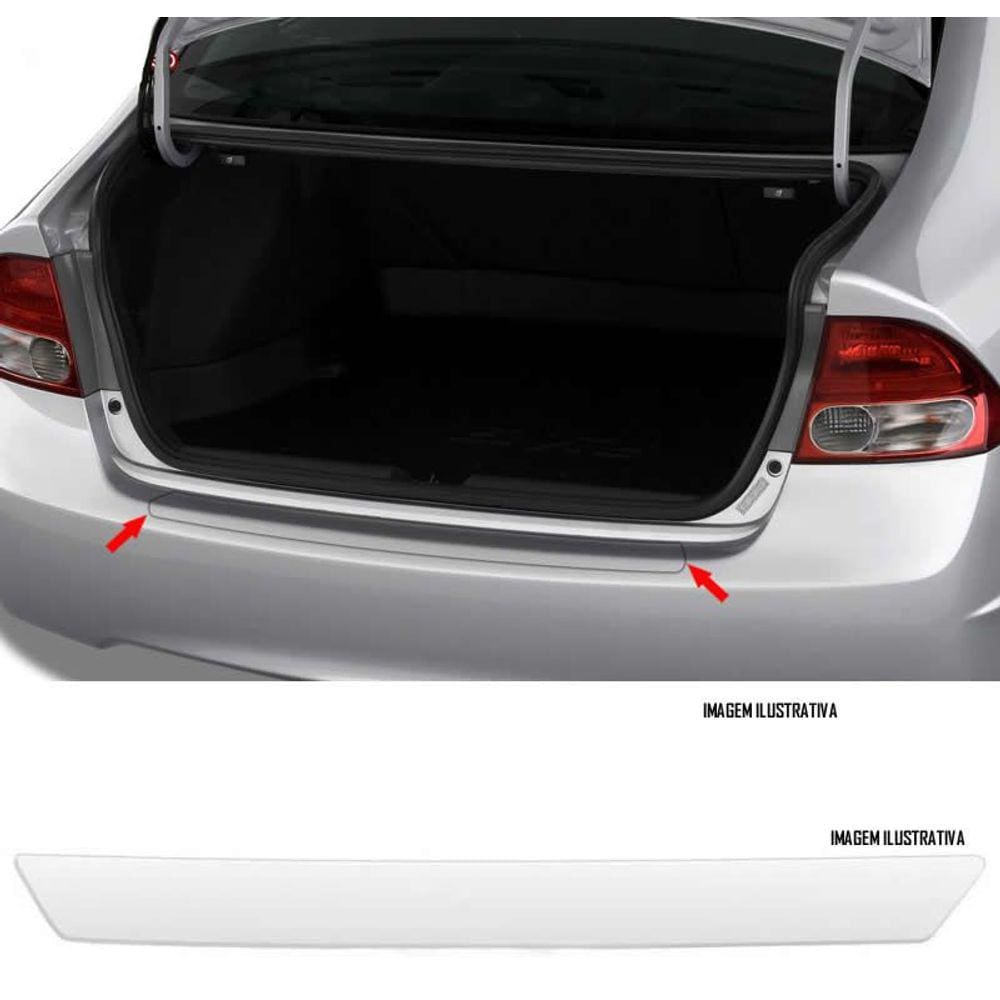 Protetor de Porta Malas Incolor Honda Civic 2006 2007 2008 2009 2010 2011 Adesivo