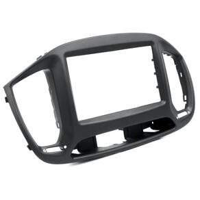 Moldura 2 Din Para MP5 Fiat Uno Mille e Fiorino 04/13 Preto Fosco