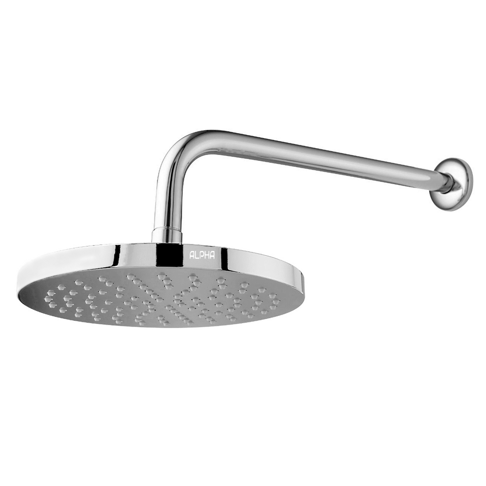 Ducha Chuveiro Aquecedor Solar Gás Redondo Cr 20x20Cms