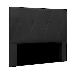 Cabeceira Para Cama Box Queen Aquilla 160Cm Veludo Preto