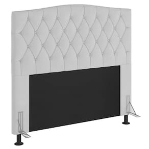 Cabeceira Cama Box Casal Greta 140Cm Com Frame Branco