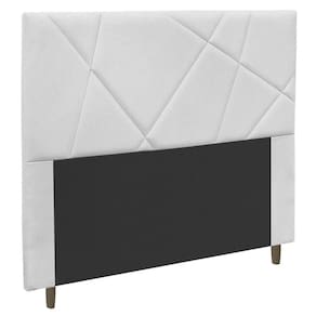 Cabeceira Cama Box Casal King Size Mali 195Cm Branco
