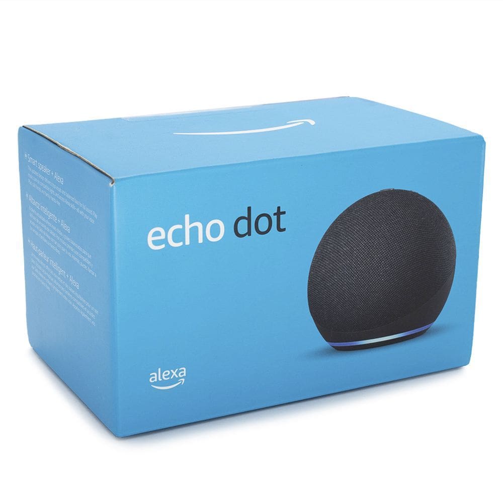 Smart Speaker Amazon Echo Dot 4ª Geração Com Alexa – Preto Amazon ...