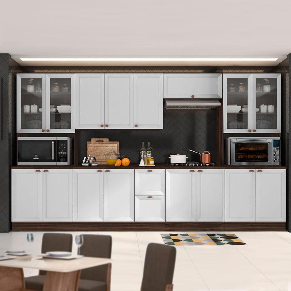 Armario cozinha estilo americana | Casas Bahia