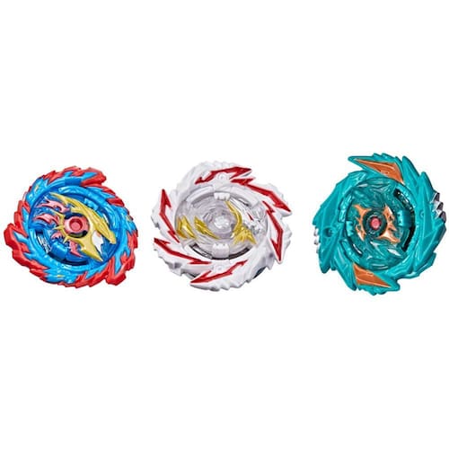 Kit Beyblade Burst Grip+lançador Varios Modelos Disponiveis