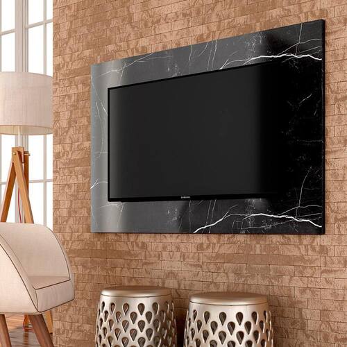 Painel Suspenso Para Tv Até 55" Quebec Carraro Pret - Móveis Arapongas é boa?