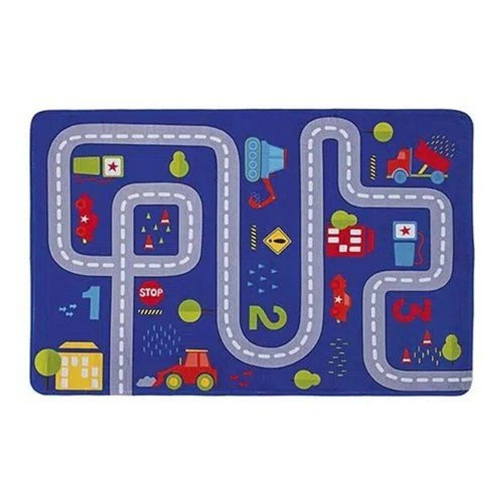 Tapete Drive 76 cm x 1,17cm - Azul