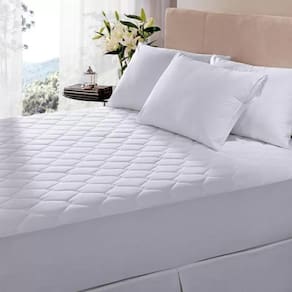 Protetor de Colchão Altenburg Impermeável Com Elástico Queen 1,60 x 2,00 x 40 cm - Branco