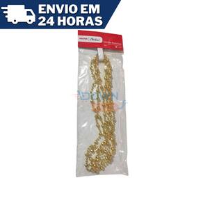 Enfeite Natal Corrente Cordão Bolinhas 1,80M