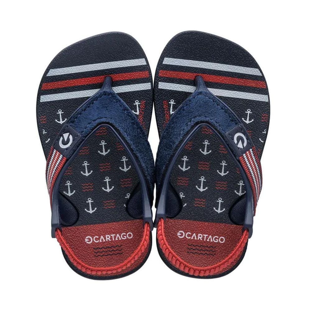 Chinelo Elastico de Dedo Cartago Kids Dakar 11493