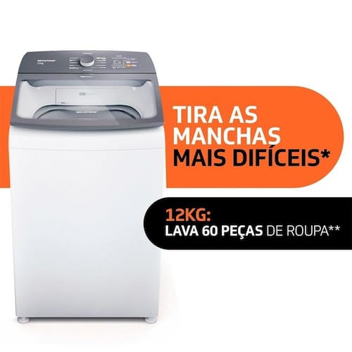 Máquina de Lavar Brastemp BWK12AB com Ciclo Tira Manchas Advanced e Ciclo Antibolinha 12 Kg Branca é boa?