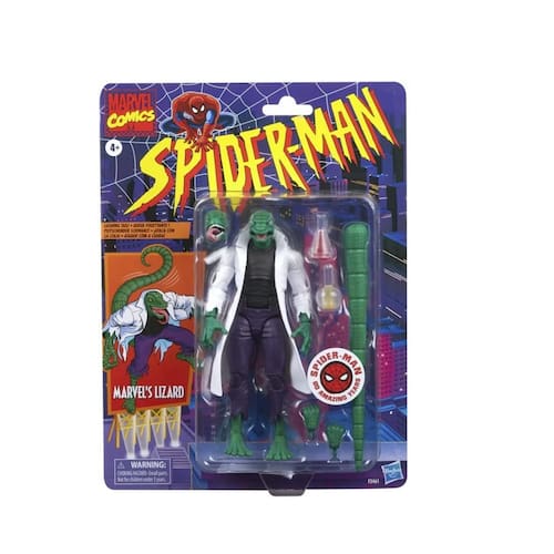 Boneco Marvel Legends Lagarto Lizard Spider-Man | Casas Bahia