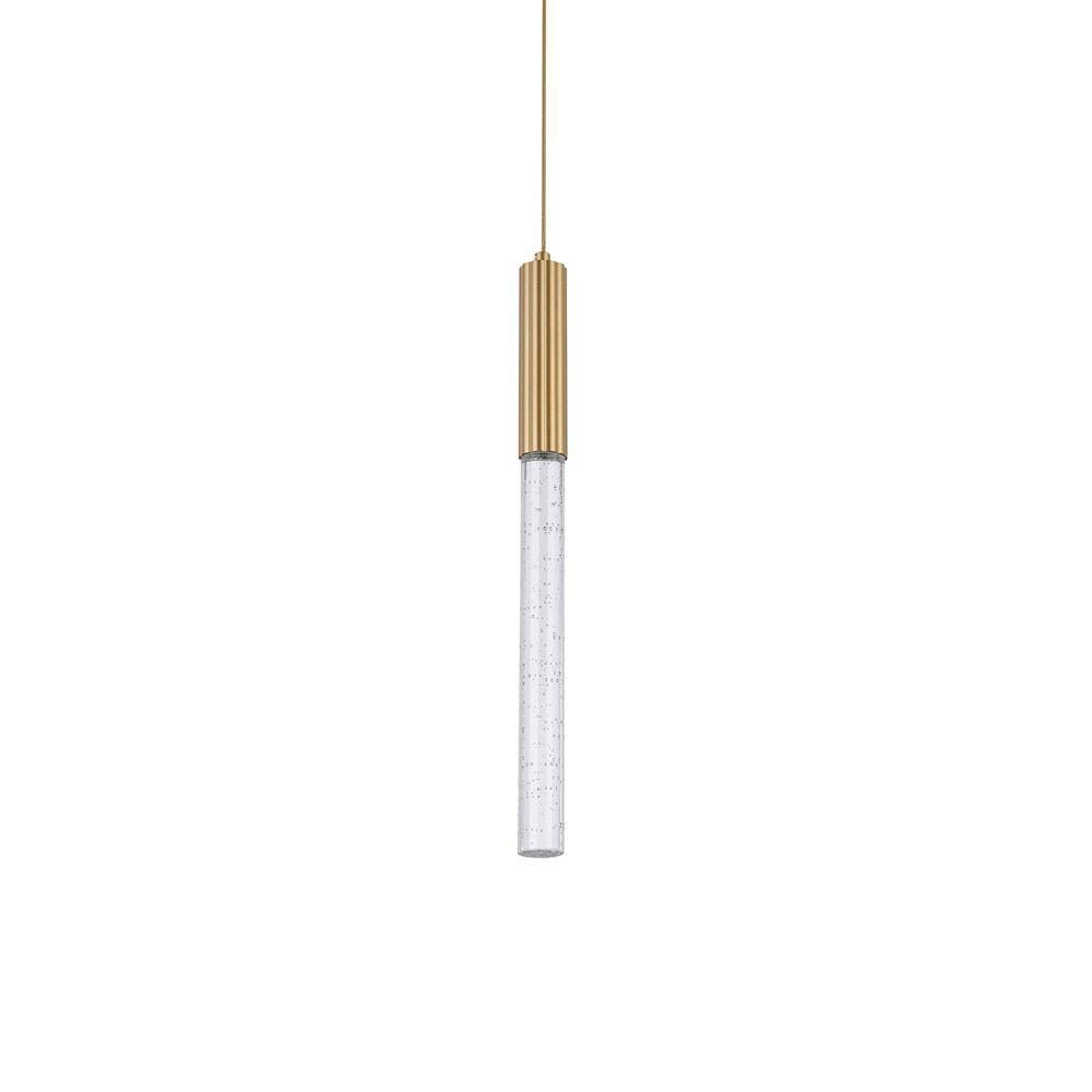Lustre Pendente Nordecor Vanna 2395 Led Bivolt Dourado