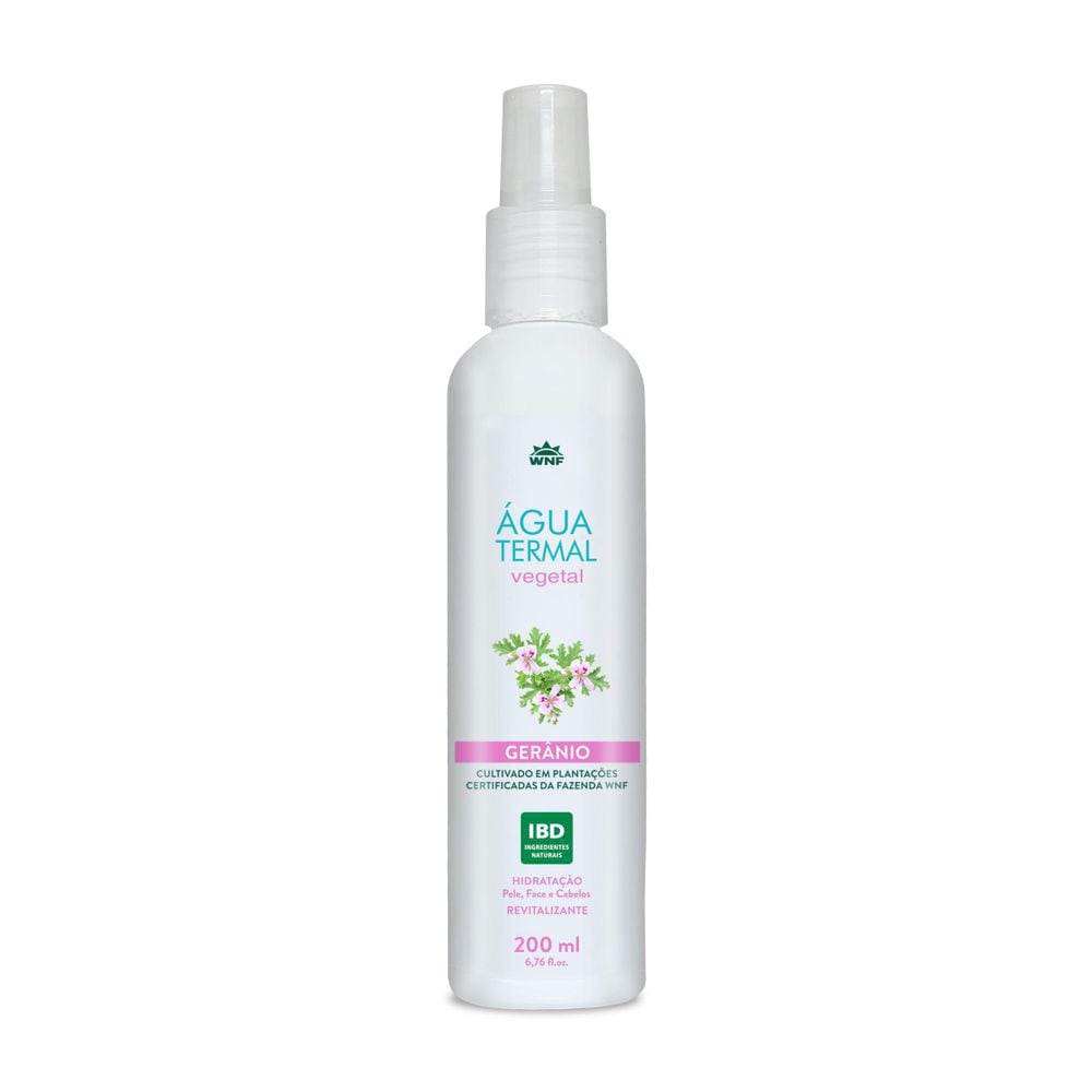 Água Termal Gerânio Wnf - 200Ml